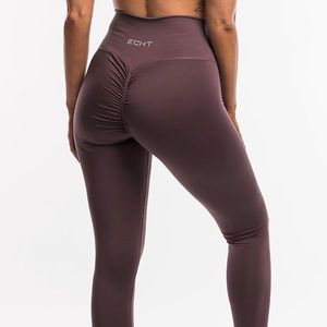 Echt Force Scrunch XS Legging in Eggplant